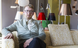 Hjörtur Matthías Skúlason hönnuður starfar í Lumex.