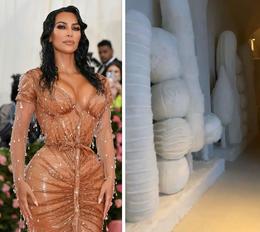 Kim Kardashian West er búin að skreyta.