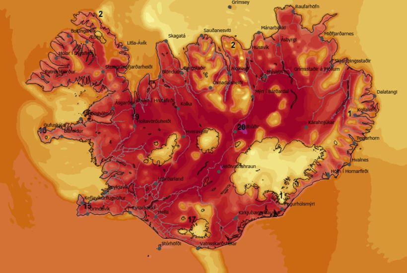 Unusually Warm Weather Ahead - Iceland Monitor