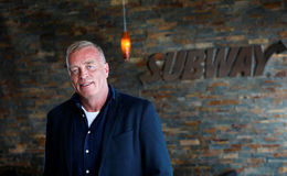 Skúli Gunnar Sigfússon í Subway.