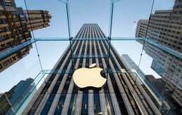 Verslun Apple í New York.