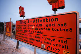 Please respect all road closures.