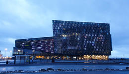 Harpa Concert Hall, last night.