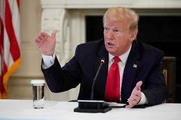 Donald Trump forseti Bandaríkjanna.