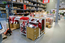 Jólavörur í verslun IKEA.