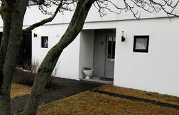 The house on Rauðagerði, where the crime was committed.
