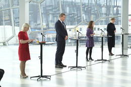 The government announced the new measures at Harpa Concert Hall yesterday afternoon.