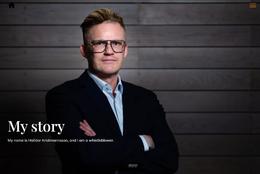 Halldór hefur sett á fót vefsíðu þar sem hann deilir reynslu sinni.