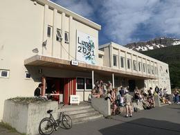 The LungA Festival is open for everybody. There will be an exhibition and party on Saturday.