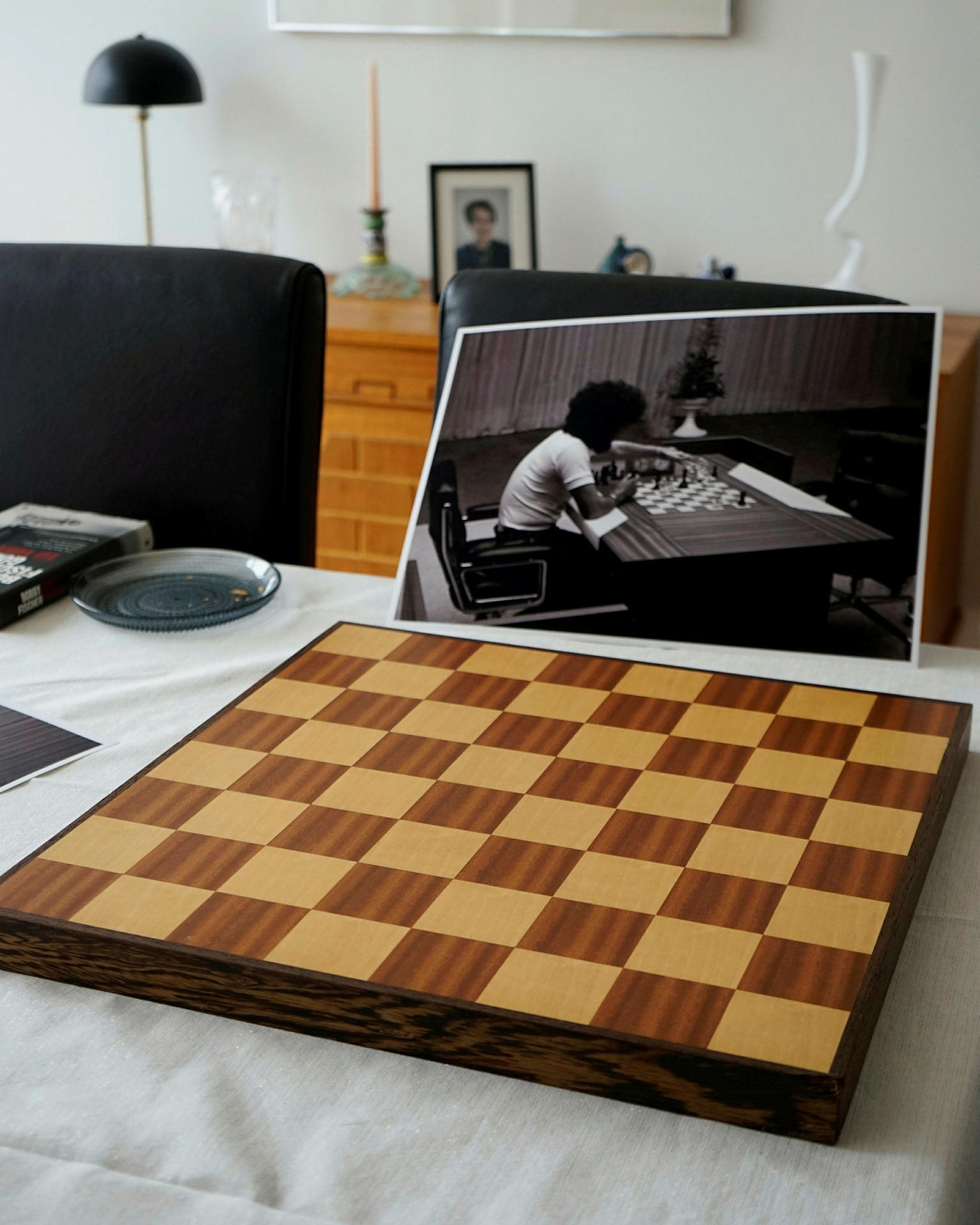 Spassky vs Fischer Match ChessBoard from 1972 to 2022 