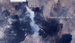 The lava could flow over the pass today or tomorrow.