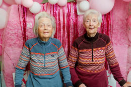 Hlaðgerður and Svanhildur are celebrating their 100th birthday today.