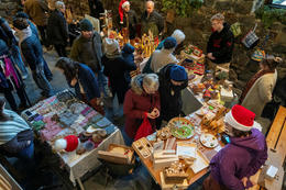 There is a lot on offer at the crafts market.