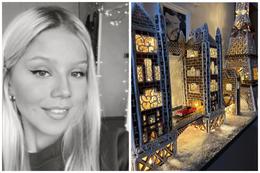 Heba Guðrún Nielsen and her ambitious gingerbread creations based on landmark structures in Paris and London.