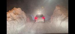 The picture is taken by Eyrarhlíð by Ísafjörður where the avalanche fell last night.
