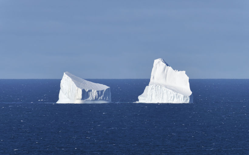 Majestic iceberg visible from Siglufjörður, North Iceland - Iceland Monitor