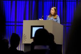 Katrín Jakobsdóttir sagði í ræðu sinni að hún hefði rætt fiskveiðar frá því að hún var sex ára gömul.