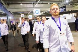 The Icelandic chef's team