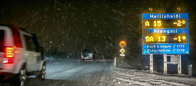 Storm Warning Iceland Monitor