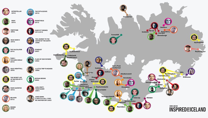 Interactive Map Shows Iceland S Most Famous Film Locations