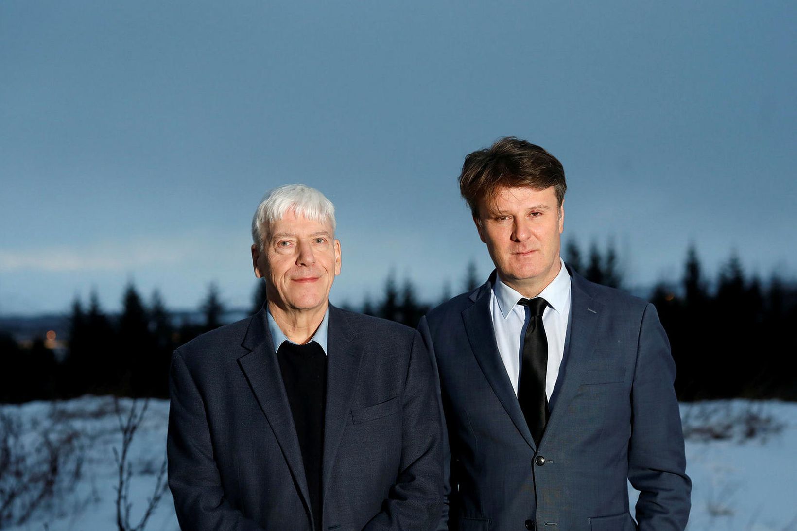 Ragnar Árnason og Gunnar Haraldsson fóru nýverið til Úganda.