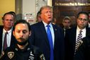 Trump sagði að síðustu 5 mínútur réttarhaldanna hafi verið framúrskarandi.