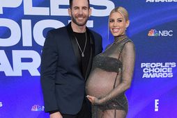 Heather Rae Young ásamt eiginmanni sínum Tarek El Moussa.