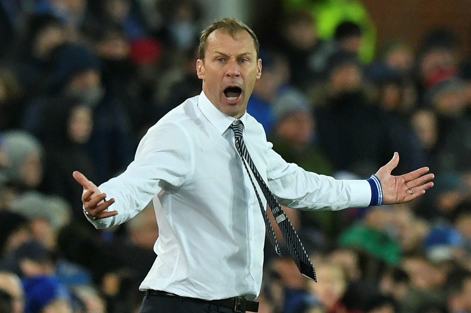 Duncan Ferguson hefur tvívegis tekið tímabundið við Everton.
