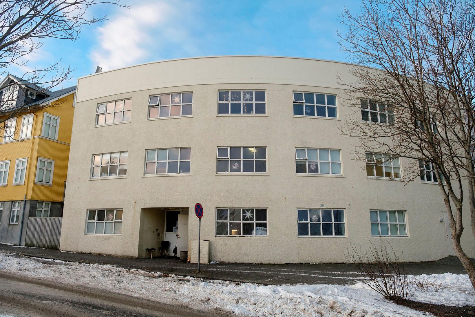 Neyðarskýlið á Lindargötu.