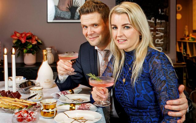 Ari Eldjárn og Tinna Brá Baldvinsdóttir eru komin í jólagírinn.