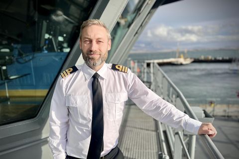 Snorre Greil, stýrimaður hjá Landhelgisgæslunni og sérfræðingur á aðgerðasviði, segir nýja stafræna lausn styðja Landhelgisgæslu …