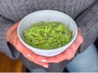 Girnilegt guacamole sem passar vel með öllum mexíkóskum mat og því sem matarhjartað girnist.