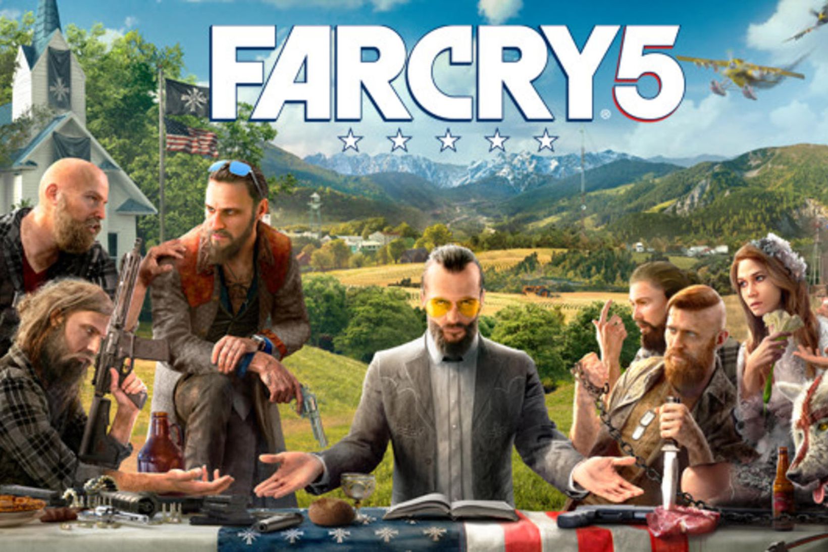 Leikurinn Far Cry 5 fékk góðar viðtökur árið 2018.