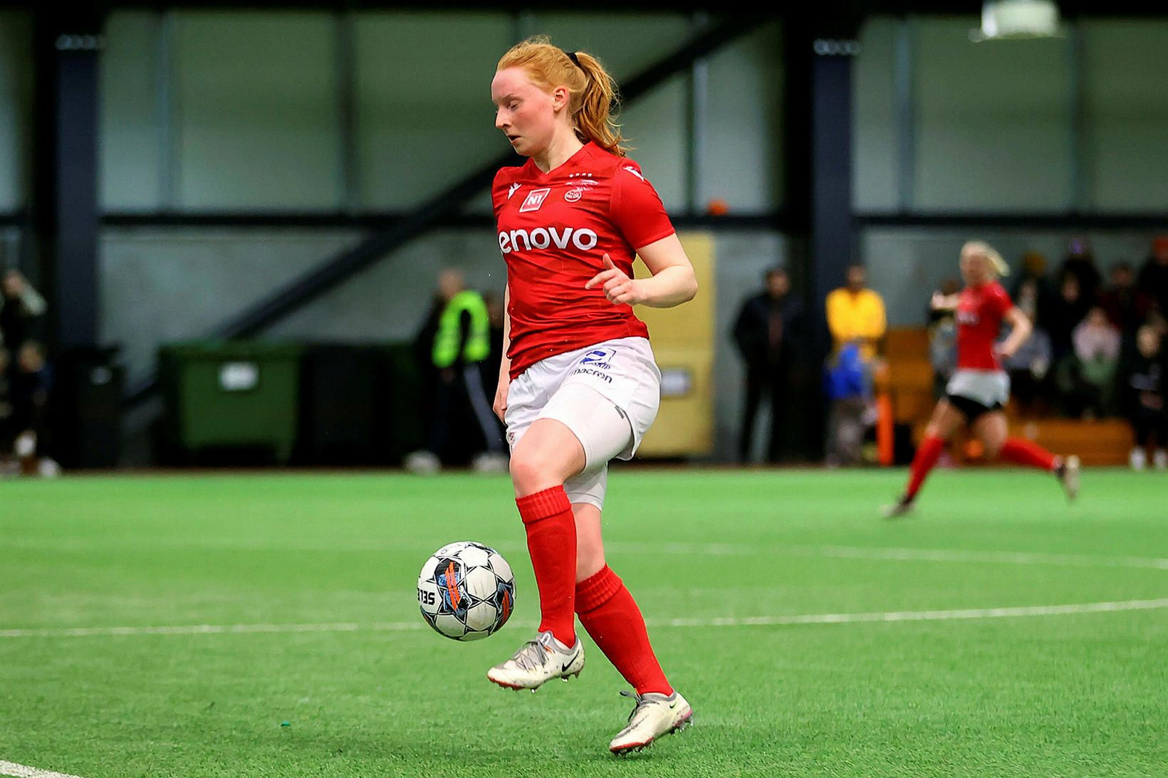 Þórdís Elva Ágústsdóttir var góð hjá Val í dag.