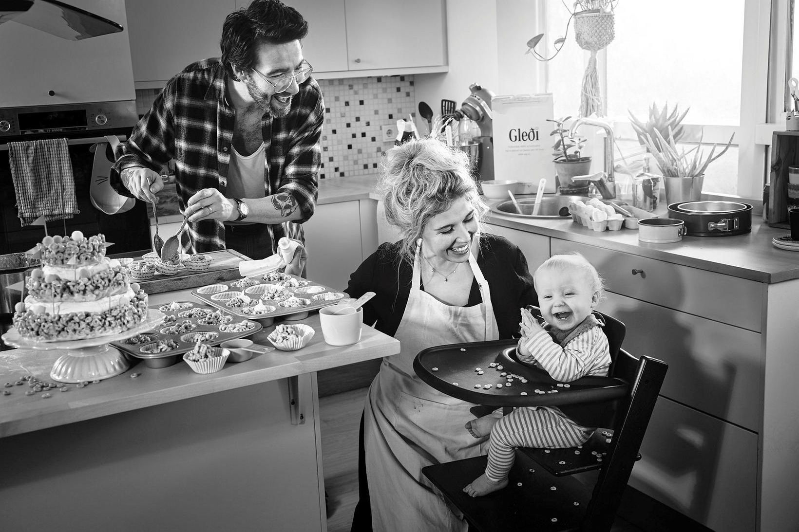 Cheerios auglýsingin sem skartar kökunni fögru.