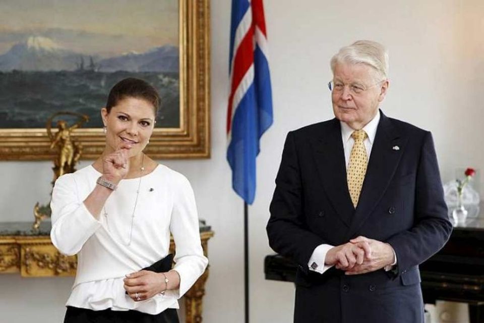Krón­prins­essa vakti víða athygli