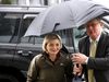 Lilja Dögg Alfreðsdóttir arrives at the Foreign Ministry on Friday.