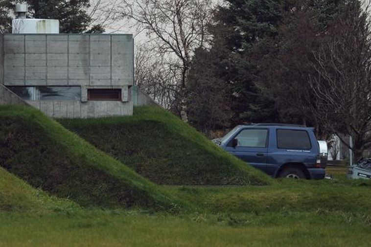 The house from the outside.