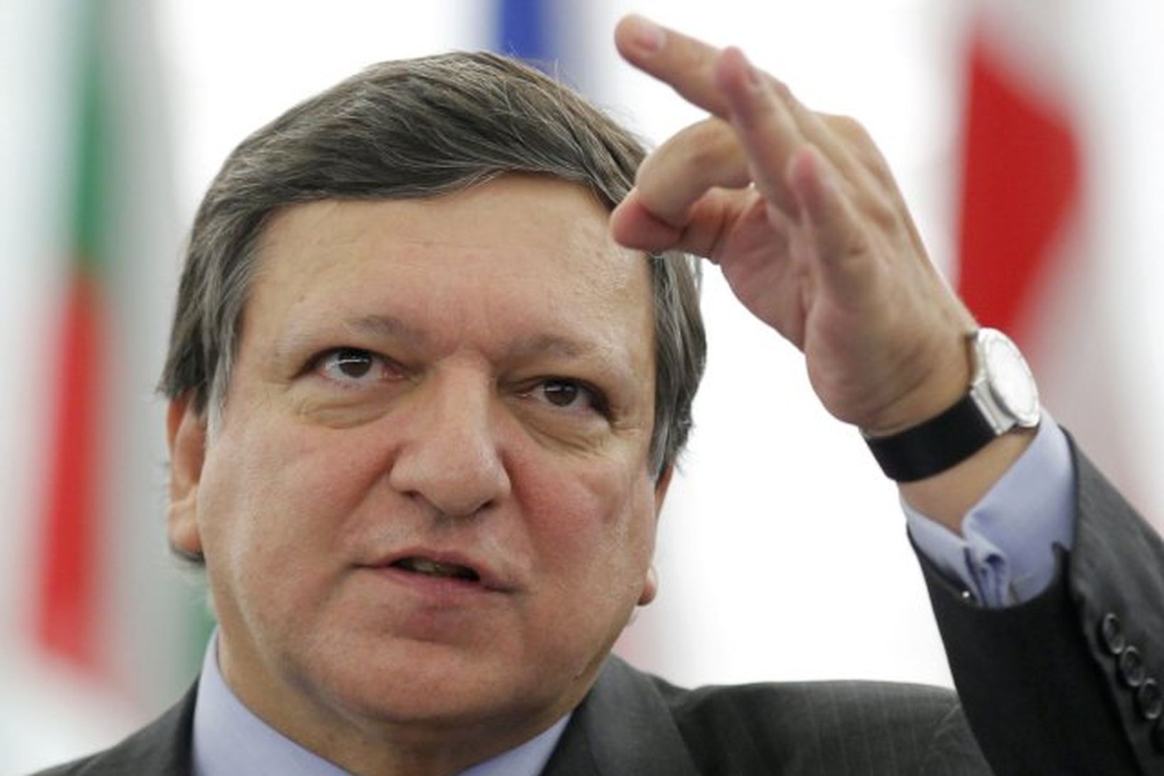 Jose Manuel Barroso, forseti framkvæmdastjórnar ESB.
