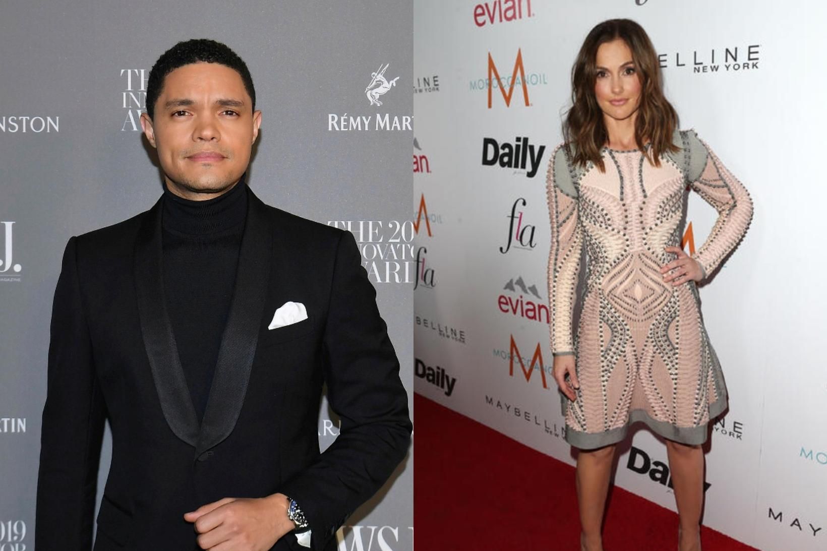 Trevor Noah og Minka Kelly eru hætt saman.