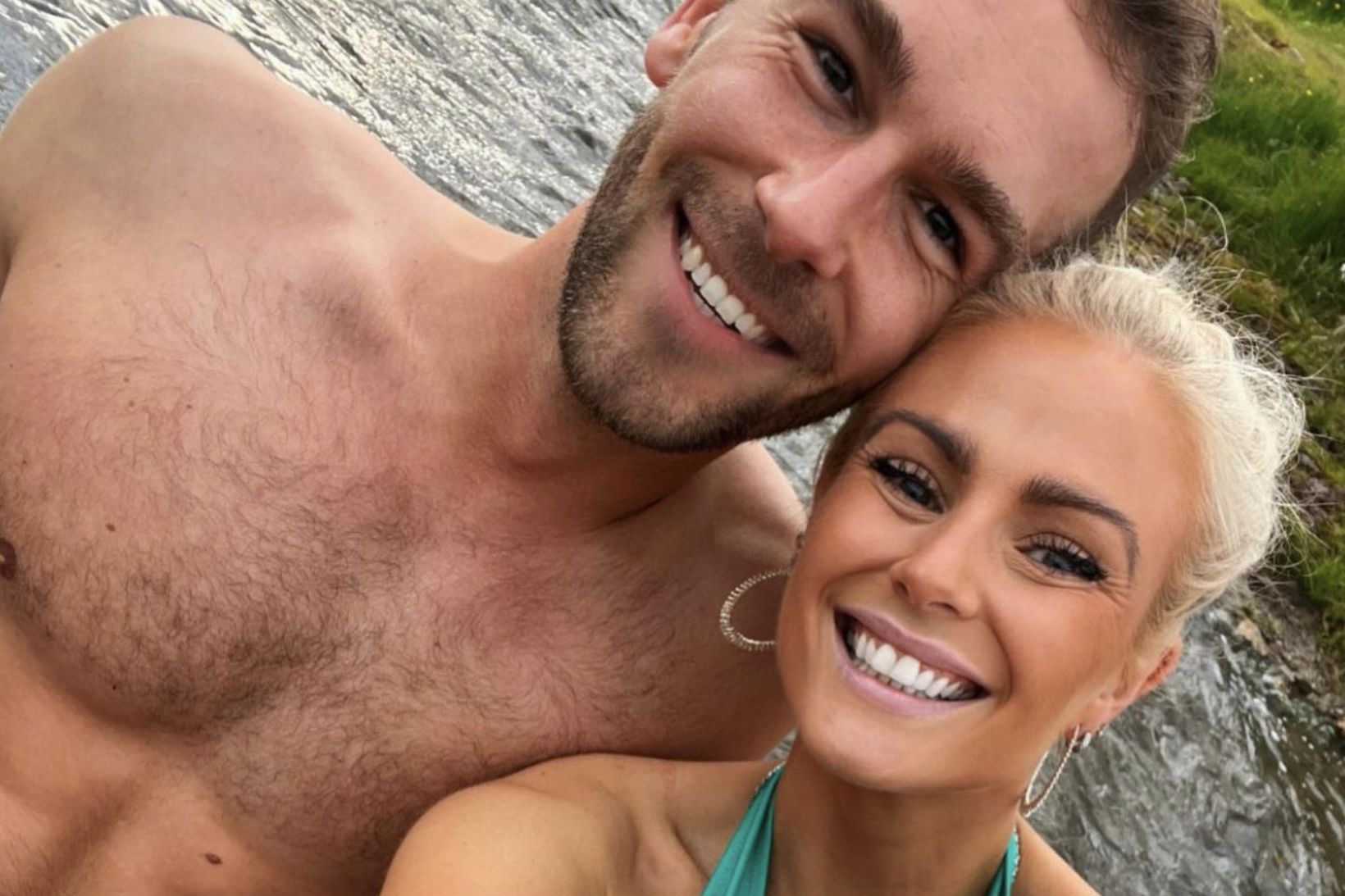 Róbert Barkarson og Rakel María Hjaltadóttir eru nýtt par.