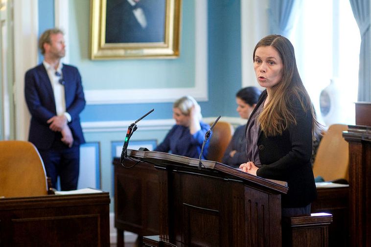 Prime Minister Katrín Jakobsdóttir.