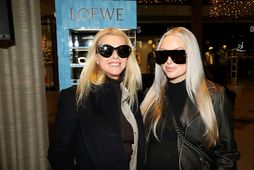 Hafdís Jónasdóttir og Birgitta Líf Björnsdóttir.