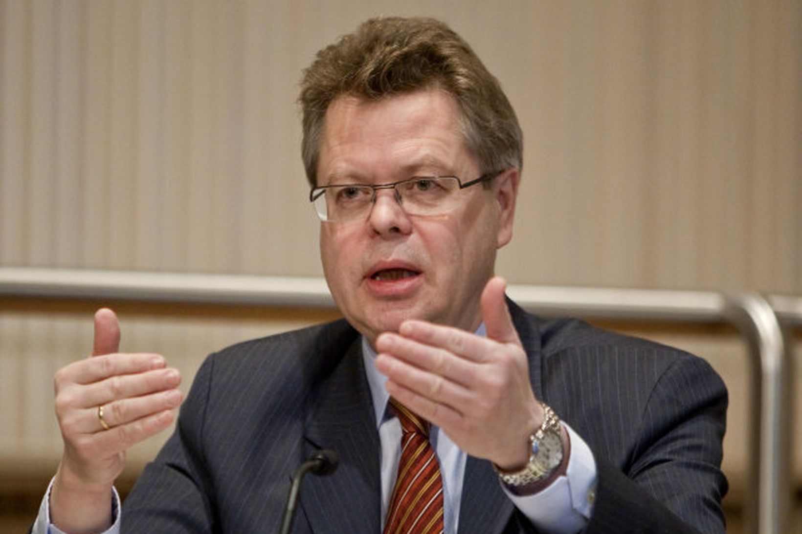 Már Guðmundsson seðlabankastjóri.