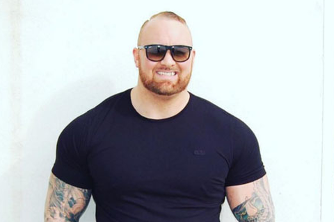 Hafþór Júlíus Björnsson eats four kilos of food per day.