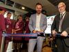 The official opening of the new San Francisco service.