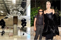 Frumburður athafnakonunnar Kim Kardashian, North West hélt glæsilega afmælisveislu fyrir vinkonur sínar á dögunum.