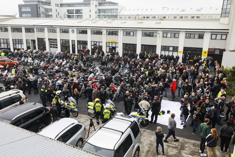 From yesterday's protest.