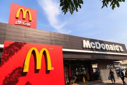 McDonalds í Svíþjóð býður nú upp á Happy Meal fyrir eldri borgara.