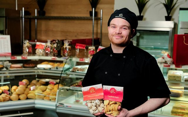 Sigþór Andri Sigþórsson, bakari hjá Bakarameistaranum.